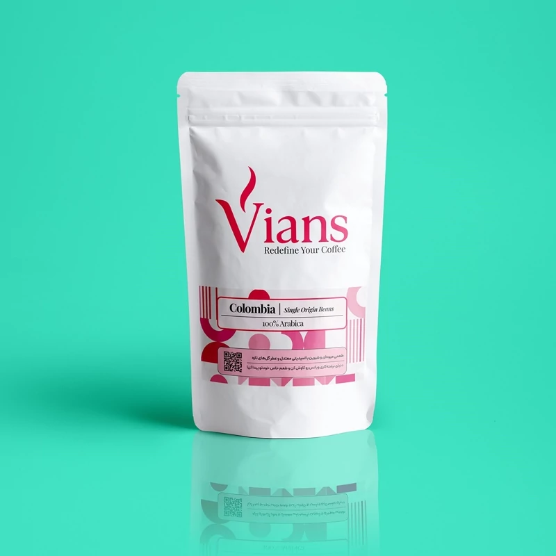 a100c.1 قهوه عربیکا 100 درصد کلمبیا 250 گرم